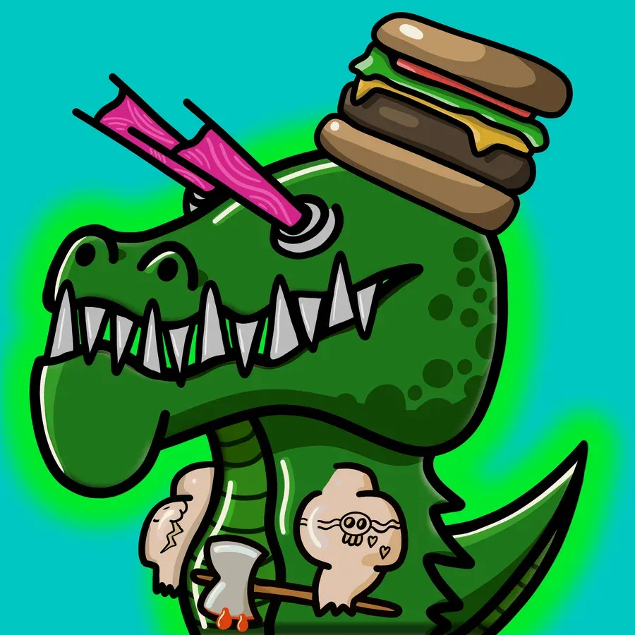 Glitchy Gator number 1045