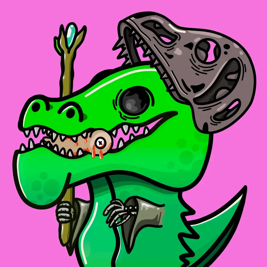Glitchy Gator number 1056