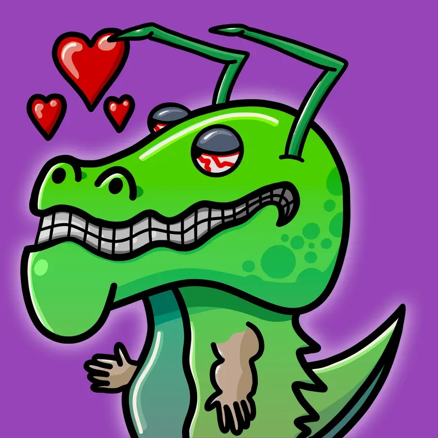 Glitchy Gator number 1193