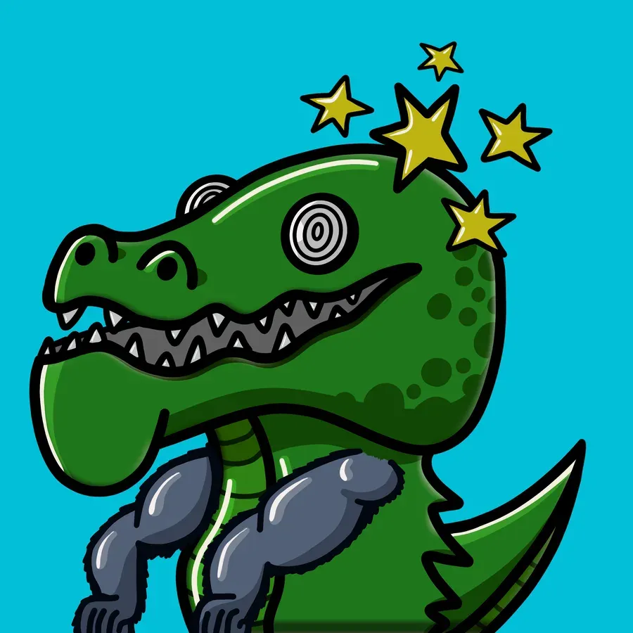 Glitchy Gator number 1580