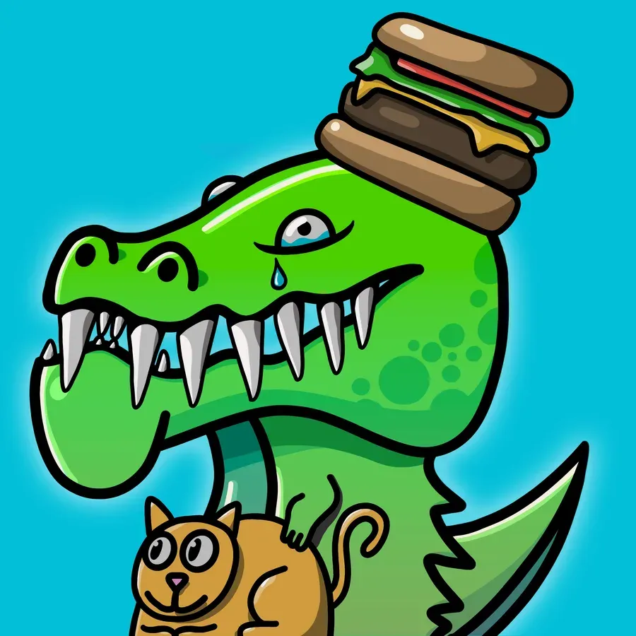 Glitchy Gator number 2039