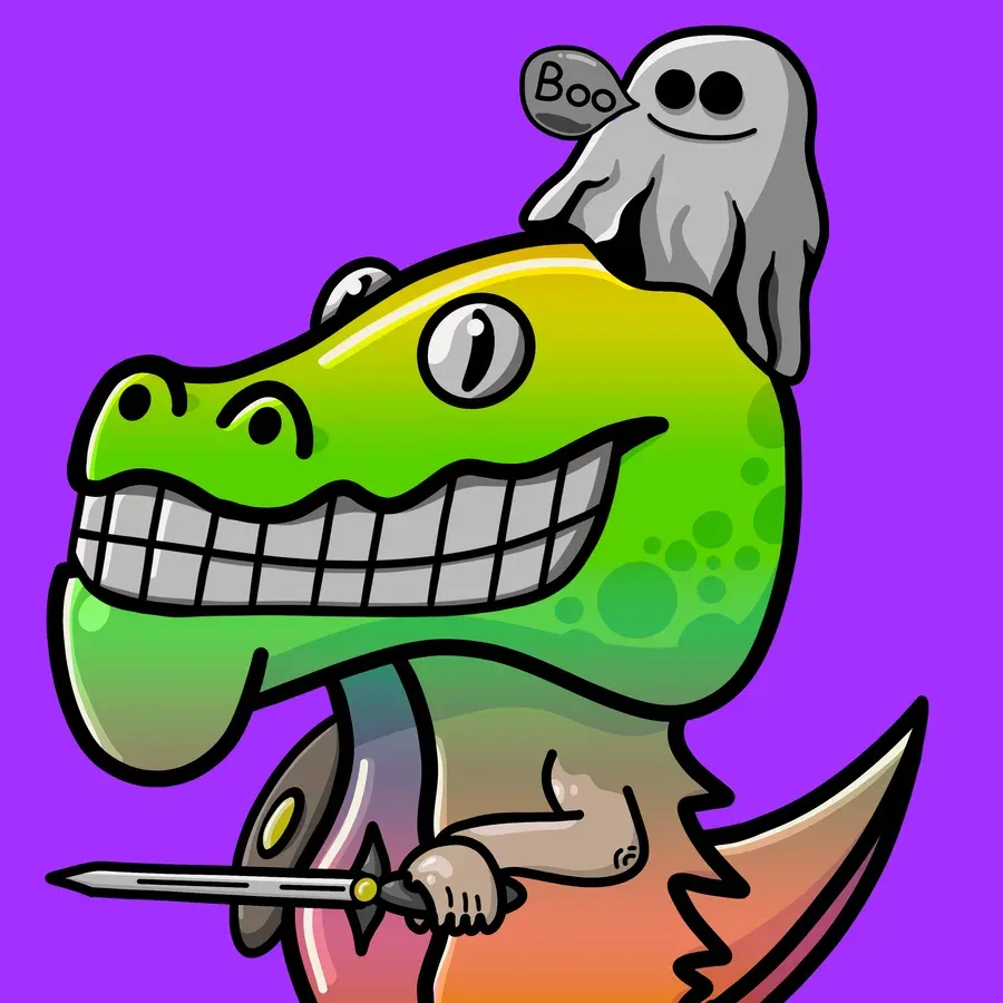 Glitchy Gator number 2135