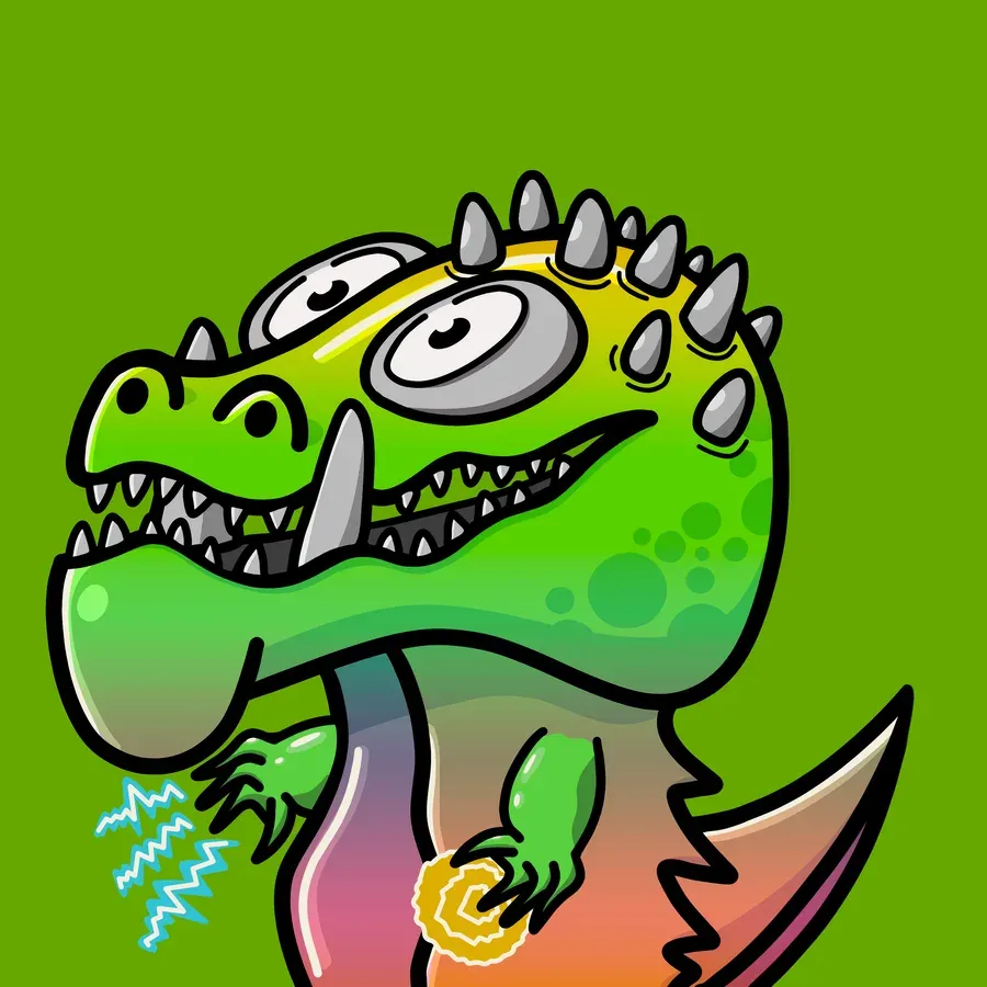 Glitchy Gator number 3112