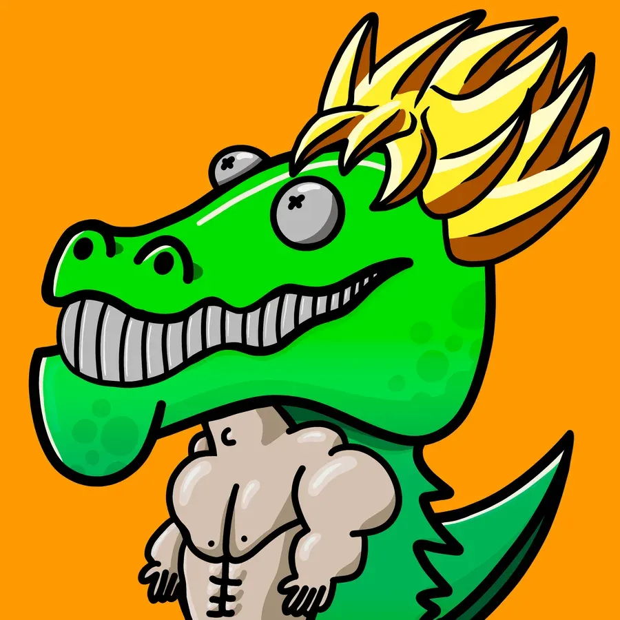 Glitchy Gator number 3266
