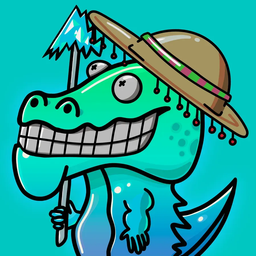Glitchy Gator number 578