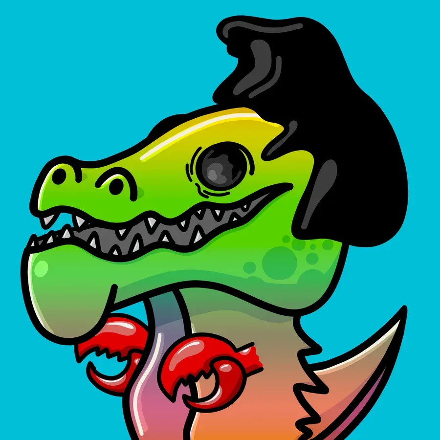 Glitchy Gator number 692