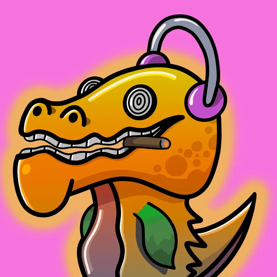 Glitchy Gator number 737