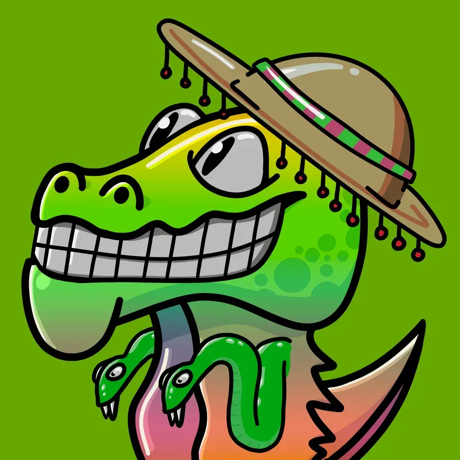 Glitchy Gator number 847